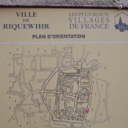 Appartement le 972 gîte 3 étoiles Riquewihr Extérieur photo